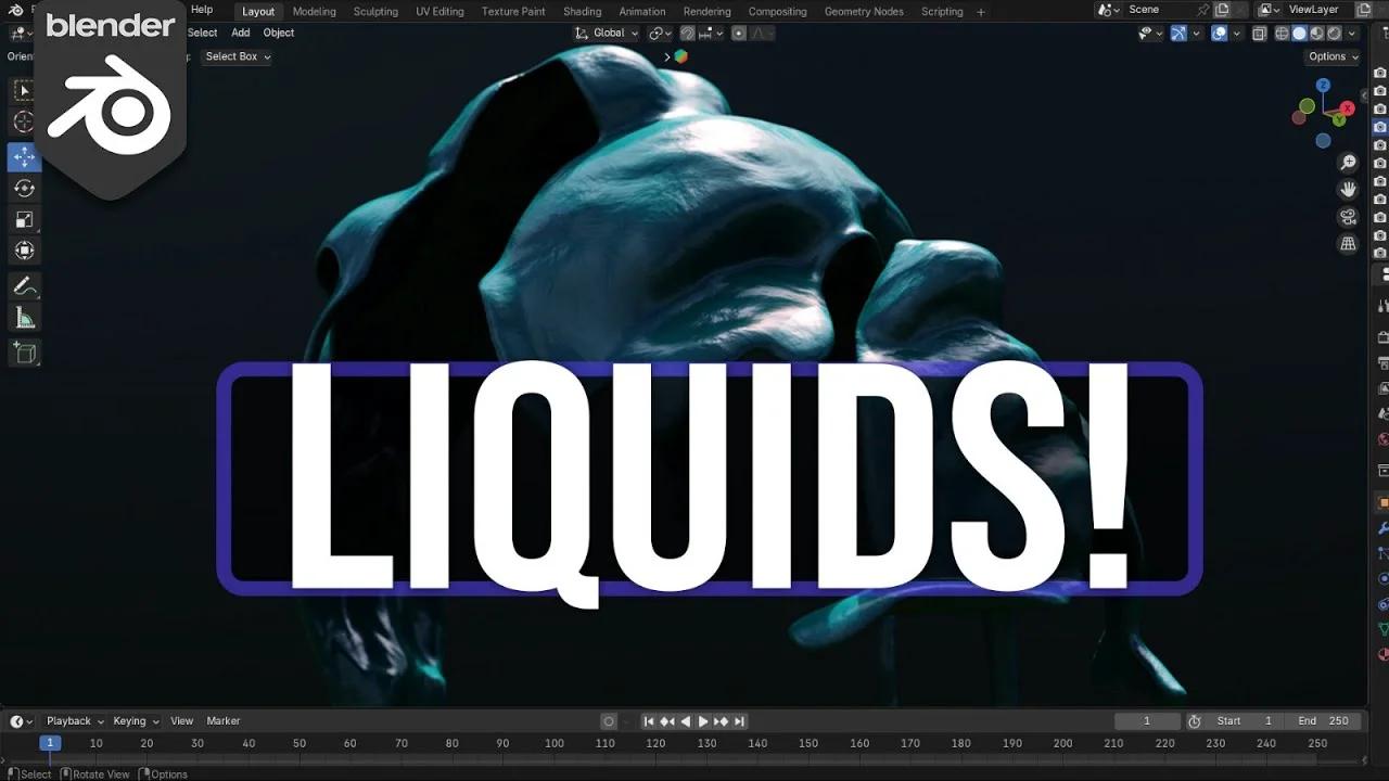 Incredible Liquid Simulators For Blender