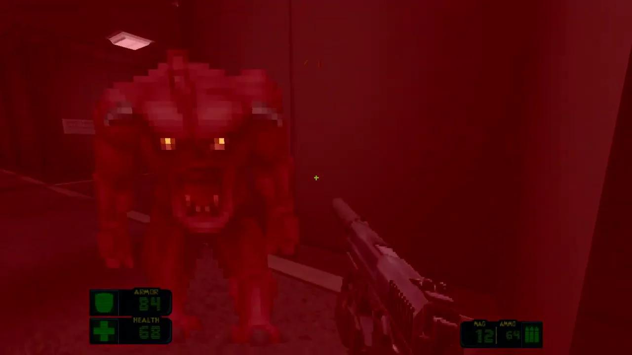 Dino Crisis map for Doom [Test Map]