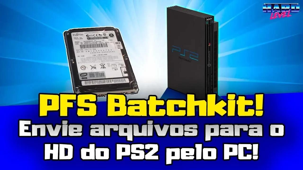 PFS Batchkit Manager - Envie arquivos para o HD interno do PS2! Capas ...