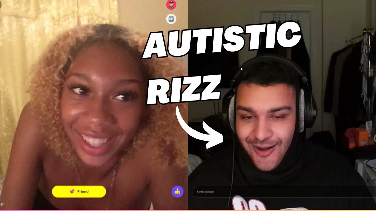 AUTISTIC RIZZ ON THE MONKEY APP
