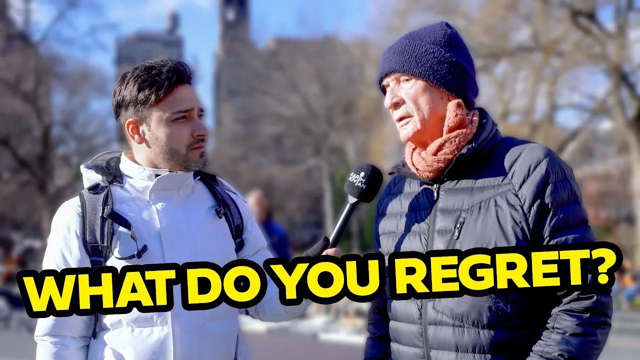 80 Year Olds Share Their BIGGEST Regrets