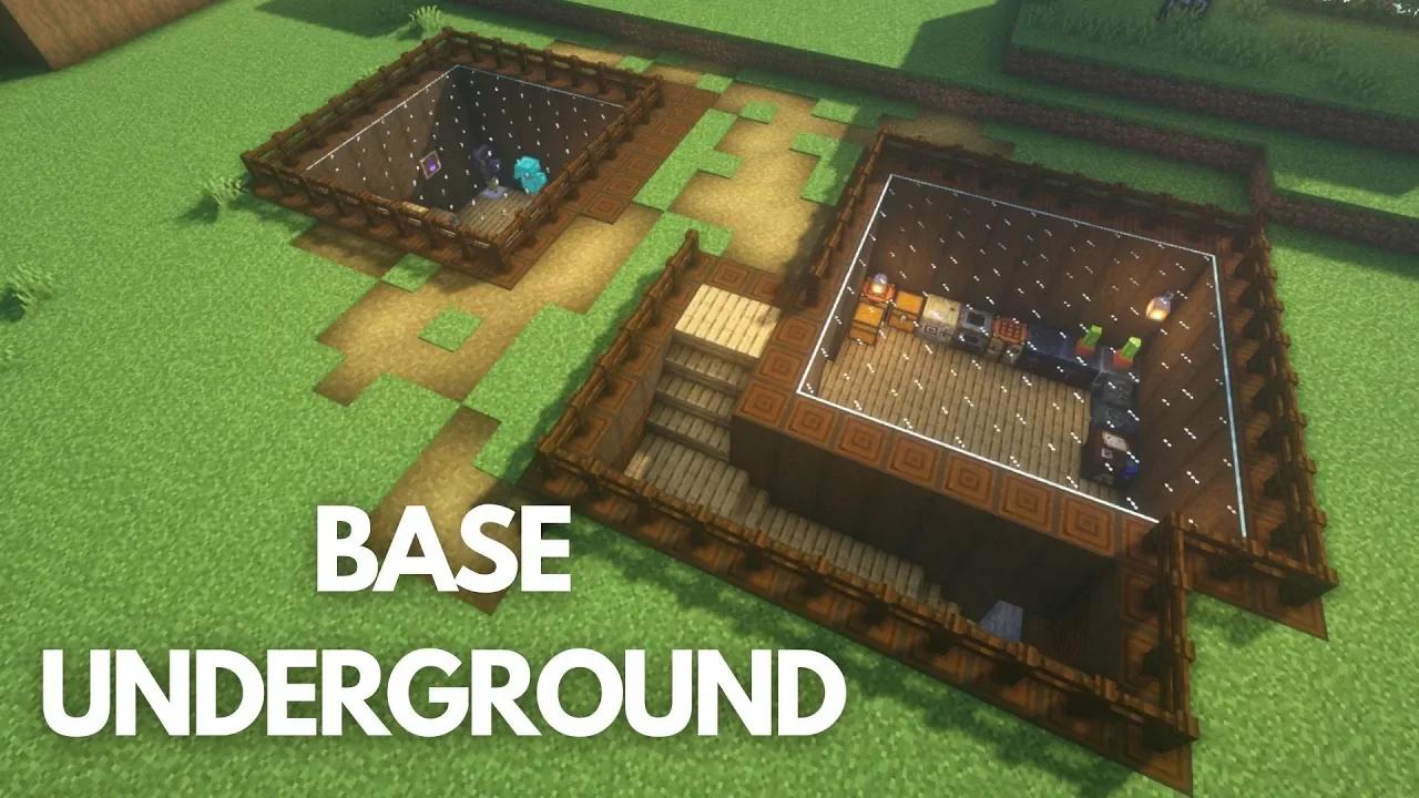 How to build an Underground Base in Minecraft