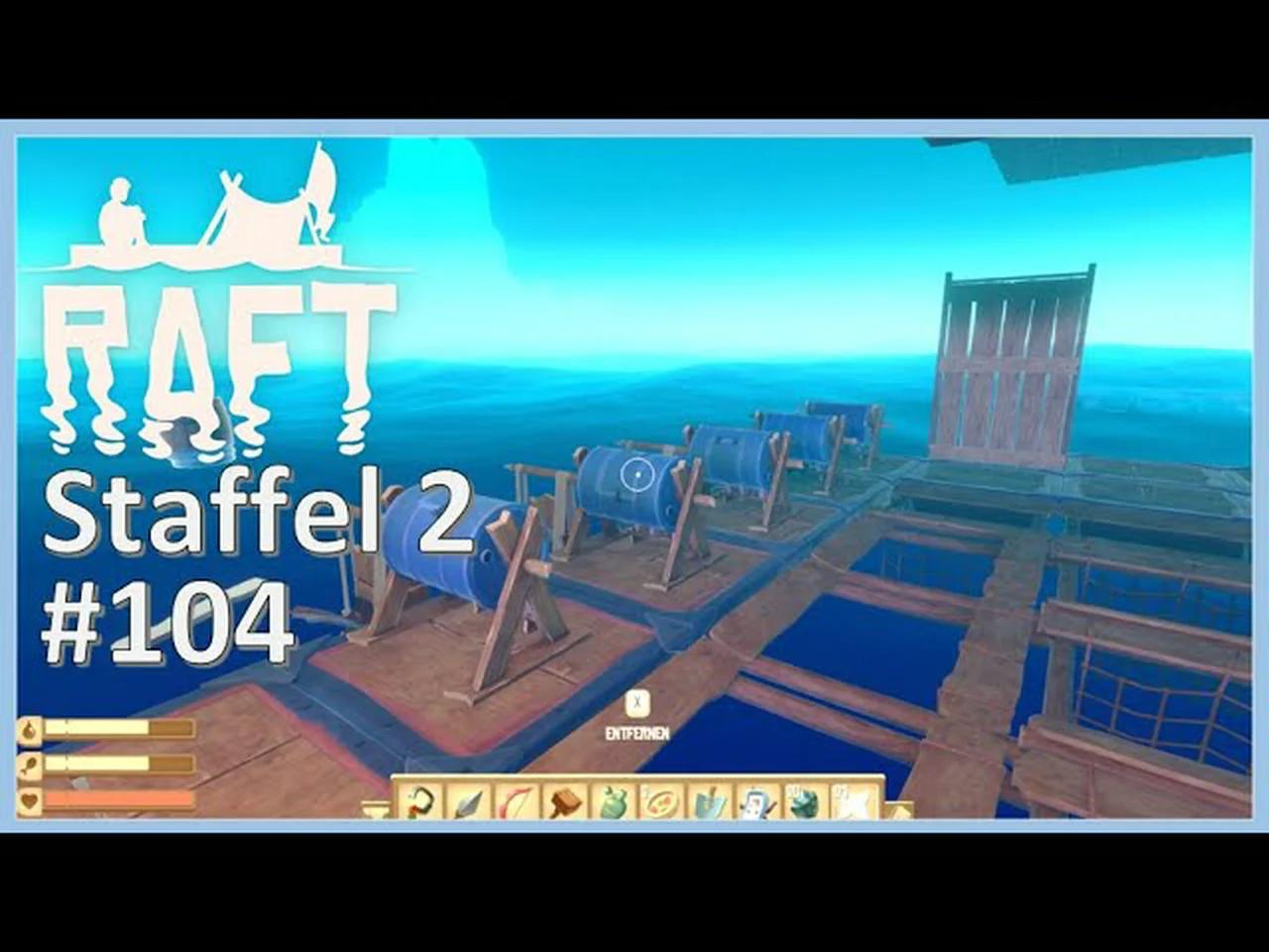 RAFT 🚣‍♀️ Staffel 2 #104 🚣‍♀️ 15. Große Insel & Farbmühle bauen ...