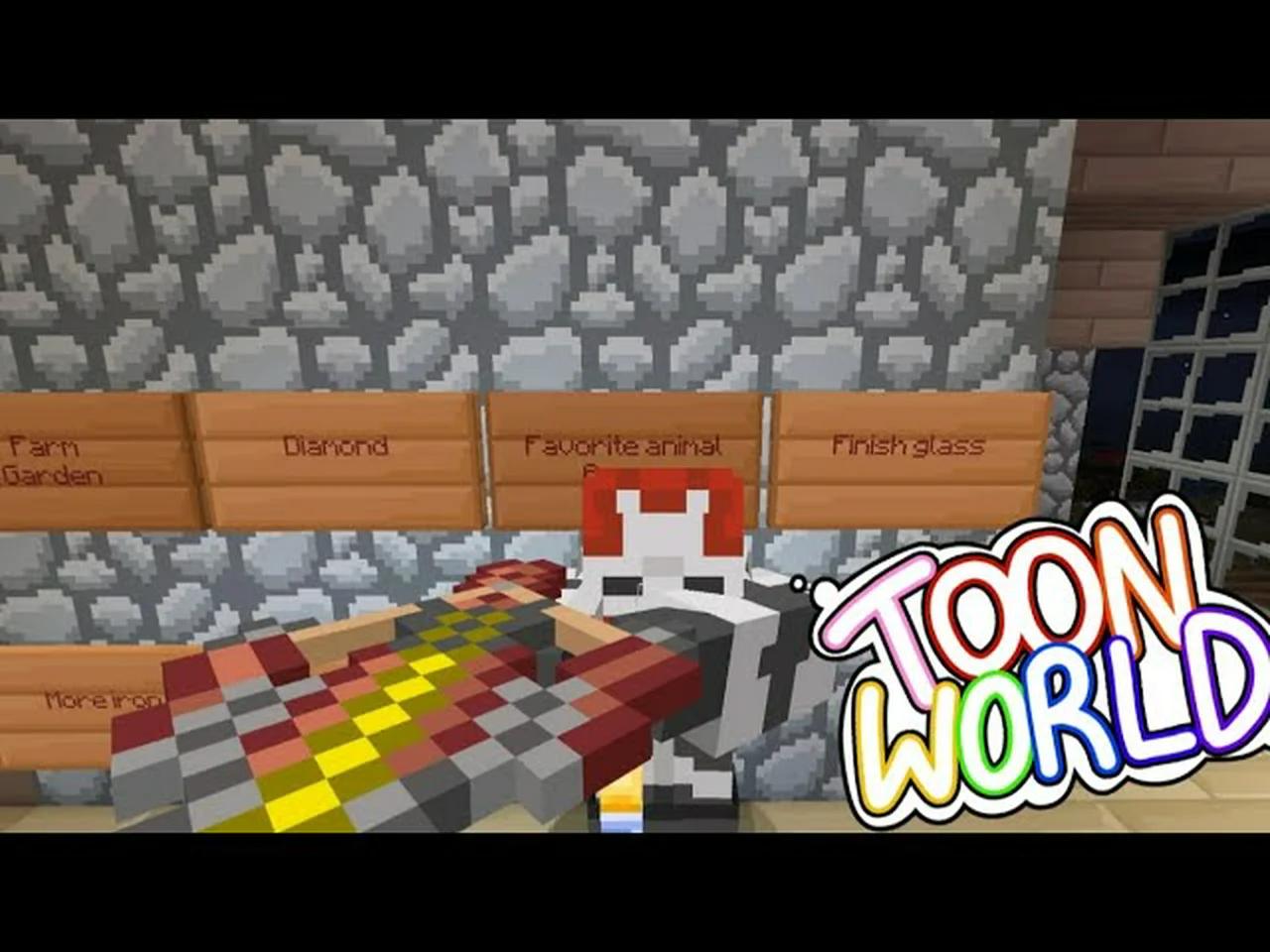 Minecraft Survival- Getting More Organized w/@BeavaEat|| Toon World