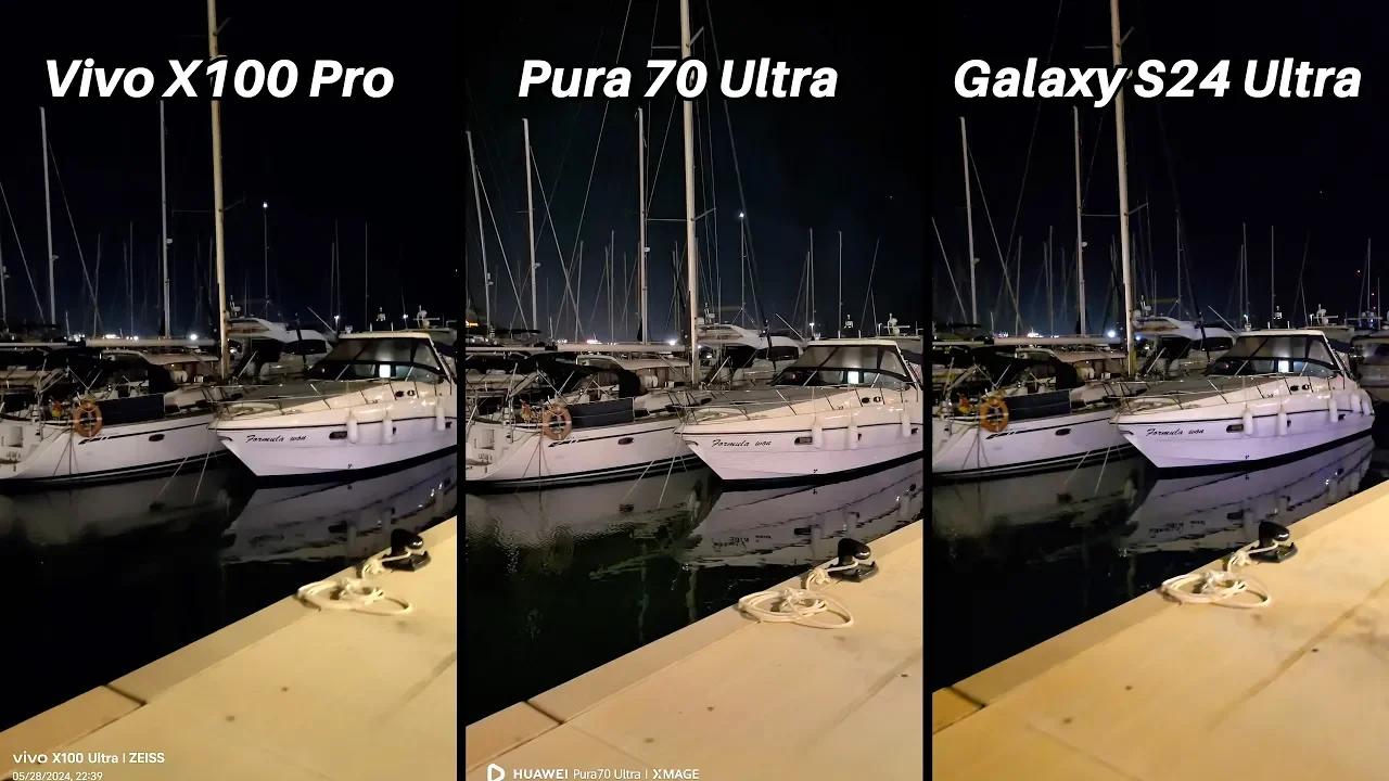 Vivo X100 Ultra Vs Huawei Pura 70 Ultra Vs Galaxy S24 Ultra Camera ...