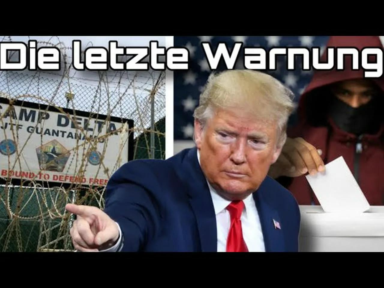 ⁣Trumps letzte Warnung: „Ich lasse alle Wahlbetrüger einsperren“