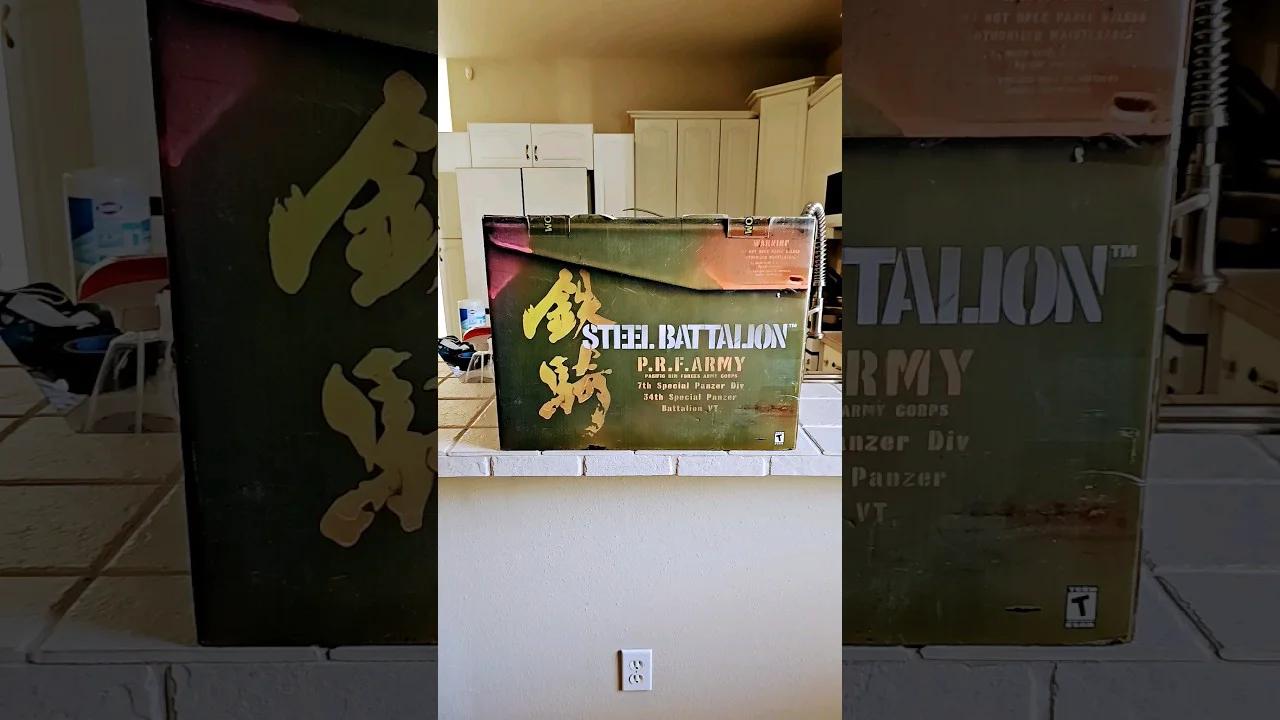 STEEL BATTALION BOX. Rare & Beautiful steelbattalion 