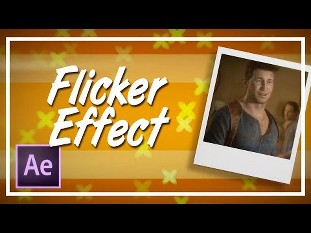 Flicker Effect No Plugins After Effects Tutorial