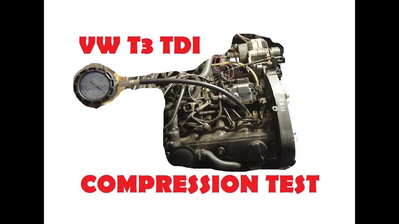 DIESEL COMPRESSION TEST - Hunting for lost performance in my VW T3 TDI