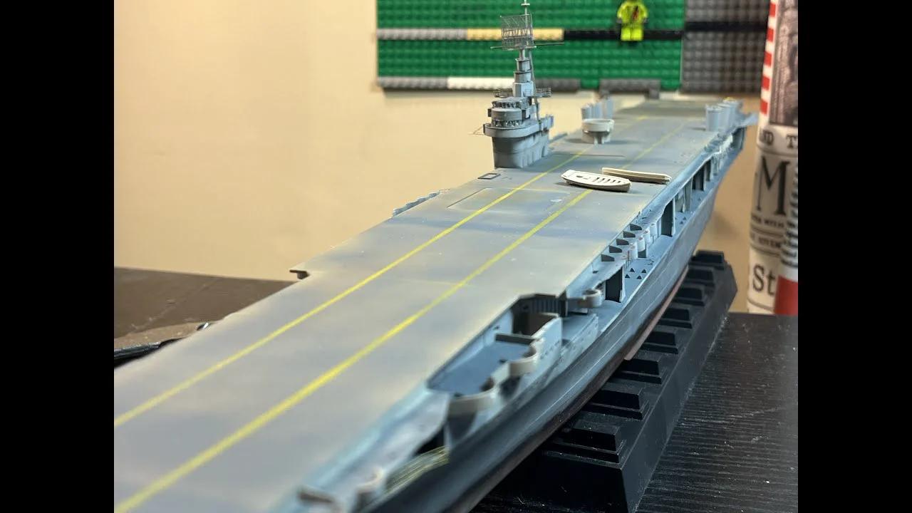 Trumpeter 1/350 USS Ranger CV-4 Part 1