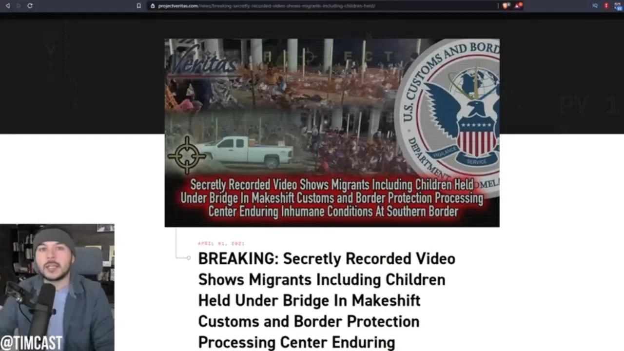 Project Veritas EXPOSES Horrifying Videos Of Migrants Conditions, This