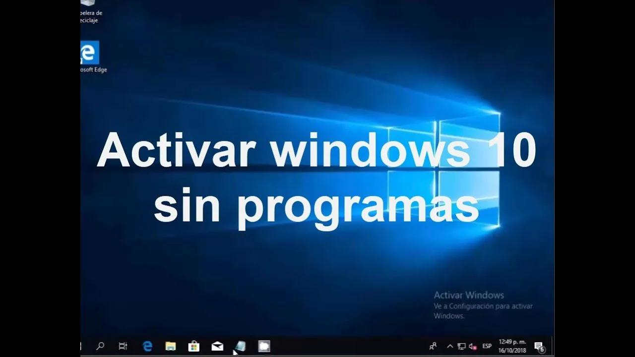Activar Windows 10 Sin Programas Paso A Paso Hot Sex Picture 3329