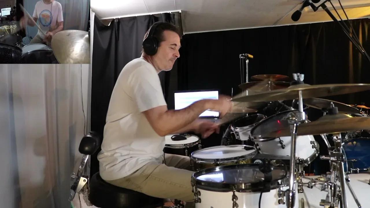 DRUM LESSON "working 7/8" Tommy Igoe backing track