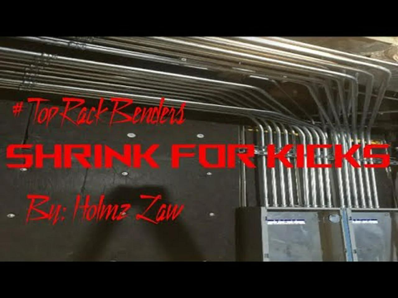 Conduit Bending Finding The Shrink For Kicks