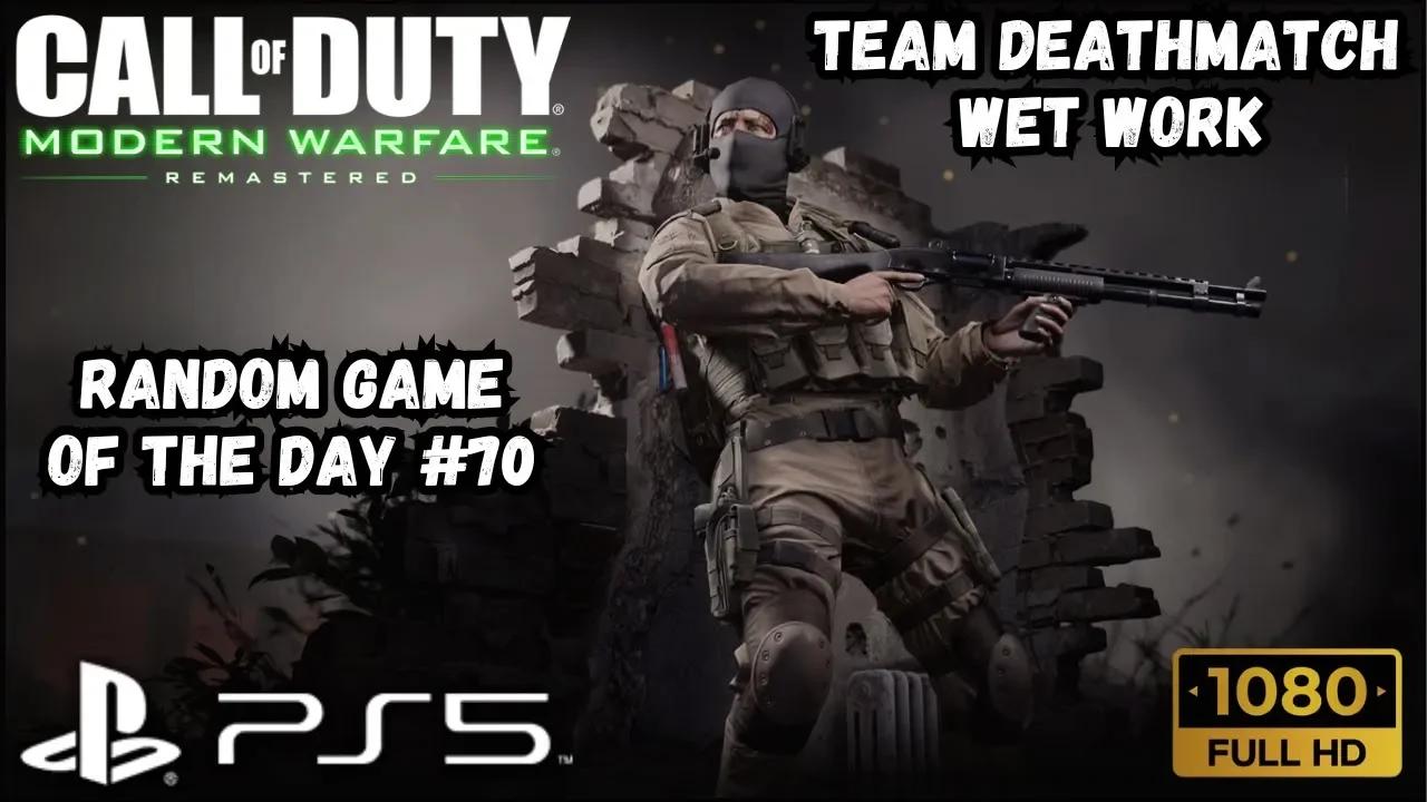 Call of Duty Modern Warfare Remastered Multiplayer Gameplay | PS5 PS4 ...
