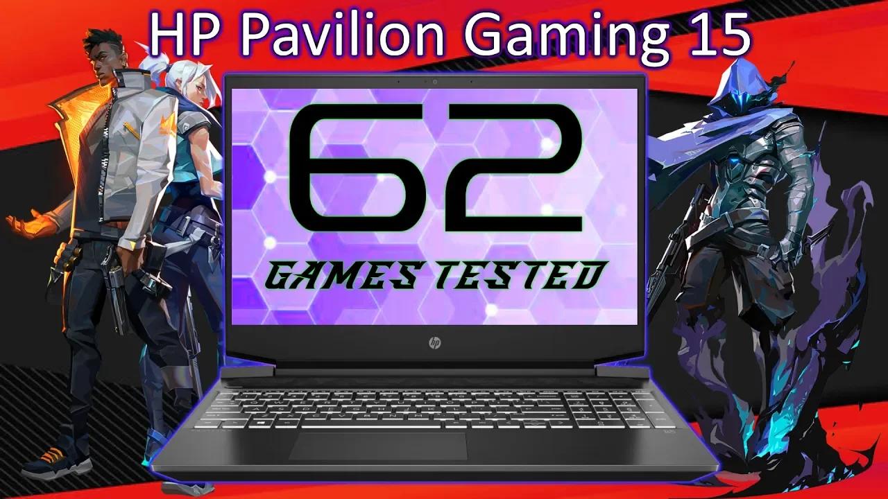 hp pavilion gaming screen size