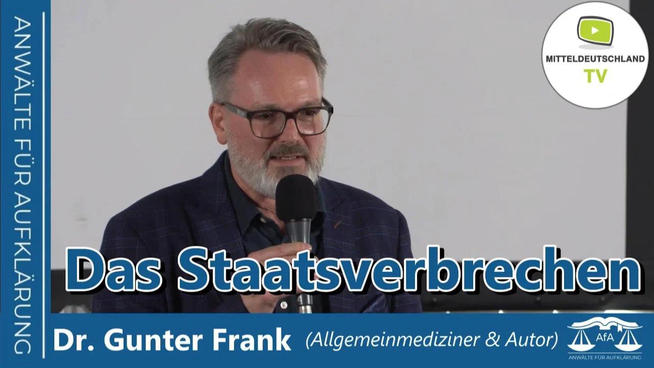 Symposium Fahrenbach Dr. Gunter Frank zum Thema 