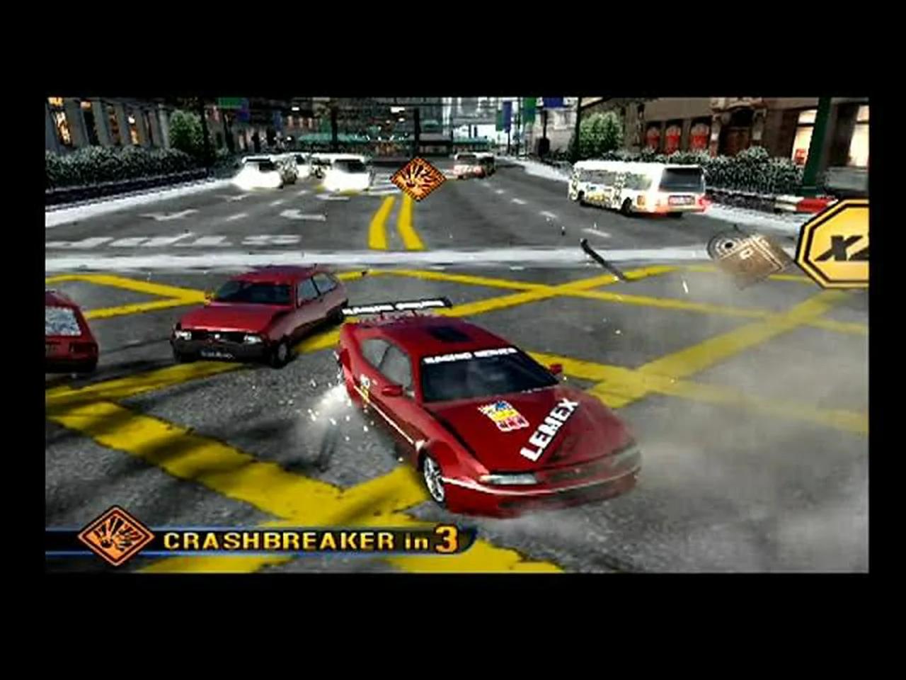 Burnout 3: Takedown Walkthrough! Crash Mode Part or Level 32! Snow Joke!