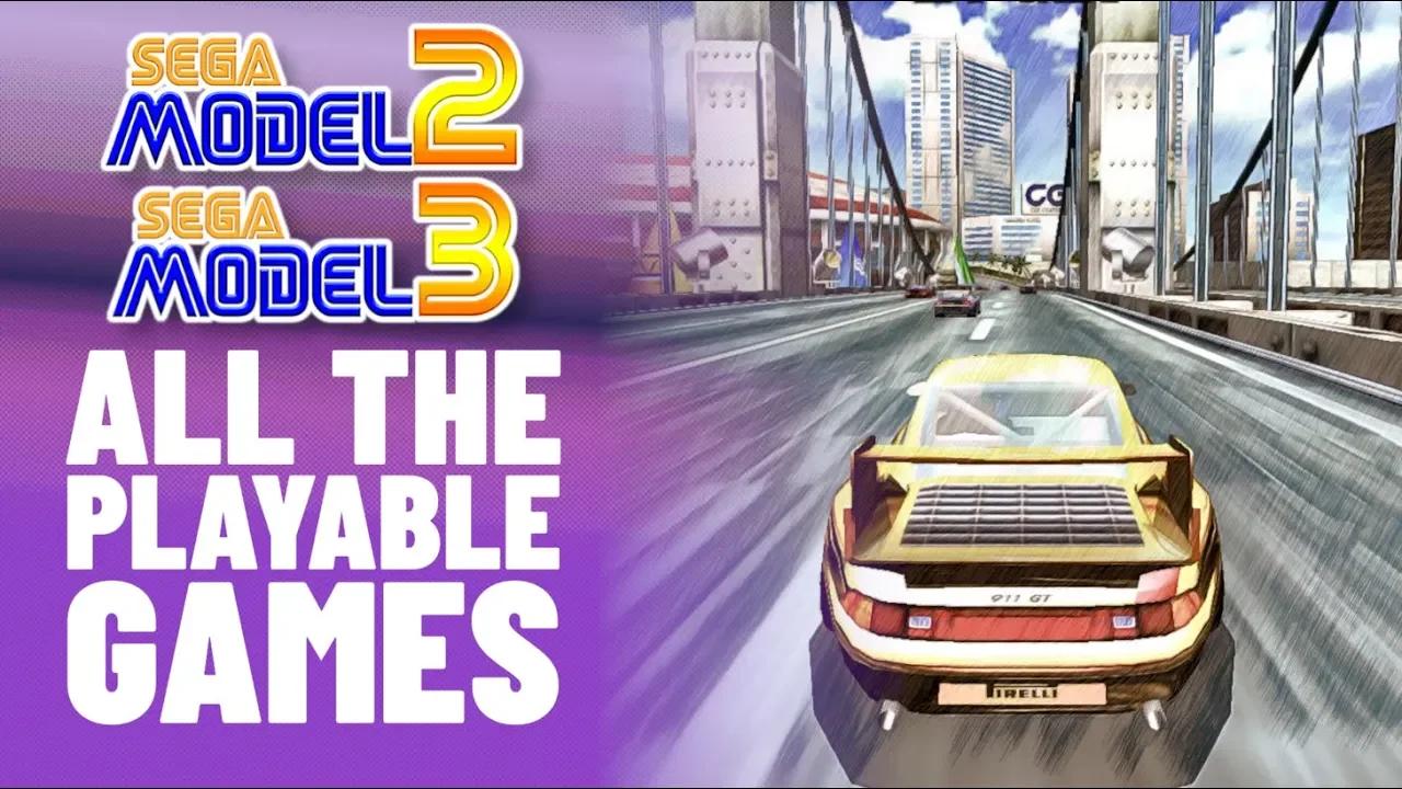 Supermodel 2 & 3 all playable games showcased on Windows pc | Sega ...