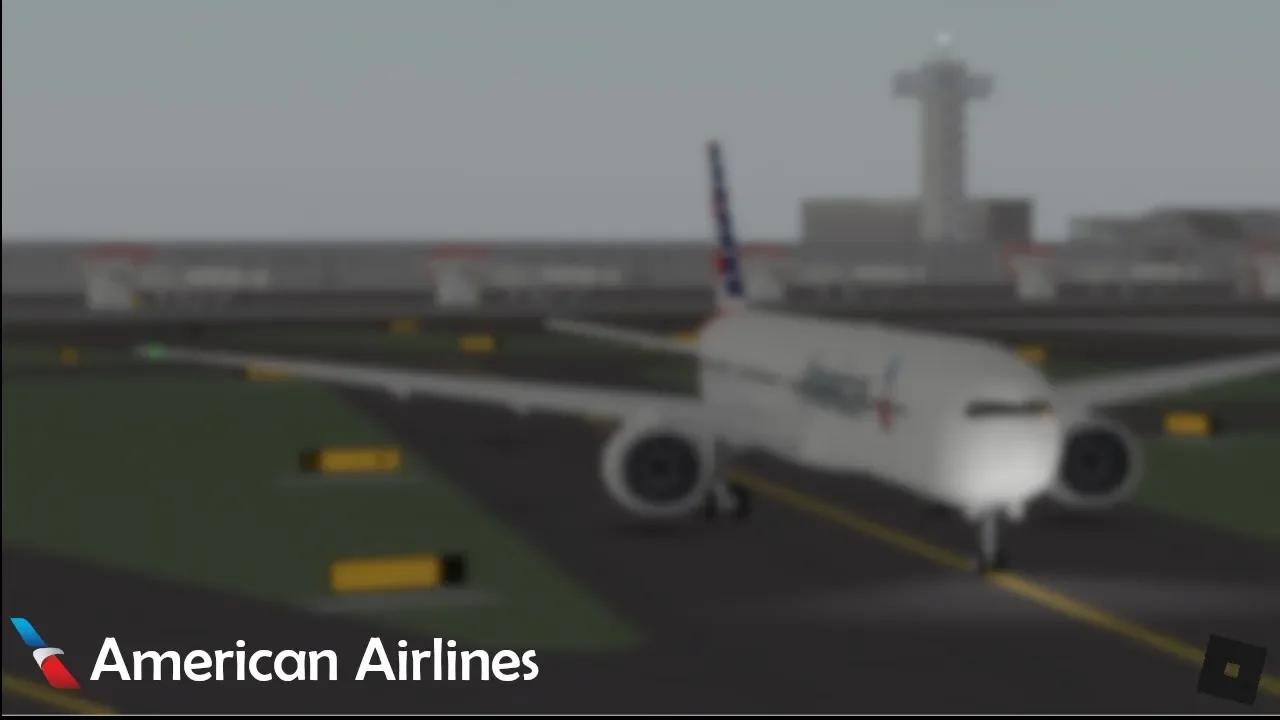 ROBLOX American Airlines Flight Review TiHUTLtfqM