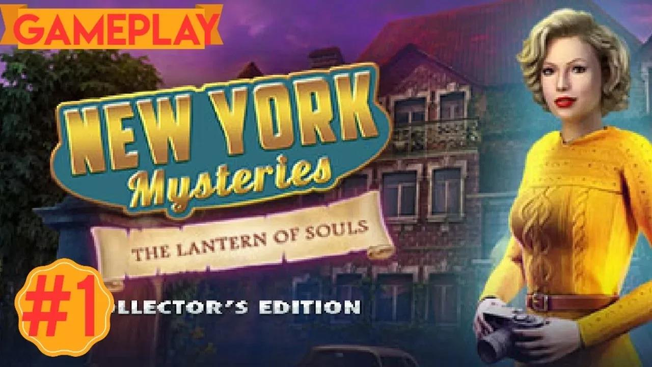 New York Mysteries 3 gameplay walkthrough the first minutes of