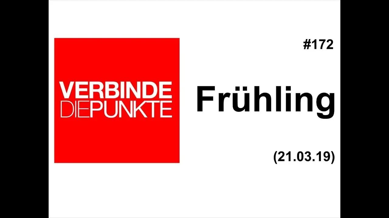 Verbinde die Punkte #172: Frühling (21.03.2019)