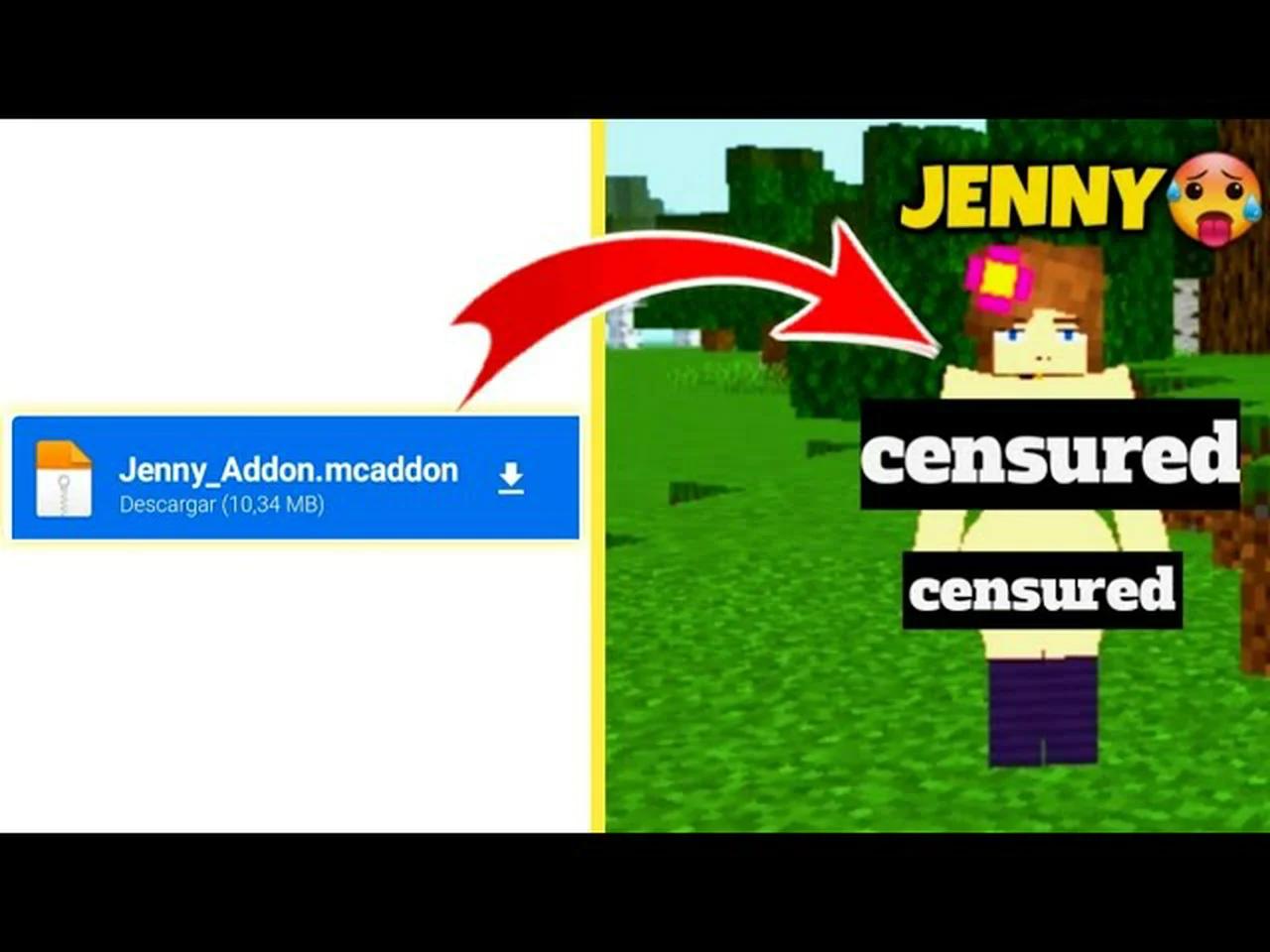 🥵Como Instalar JENNY MOD en Minecraft PE 1.21 | Addons Minecraft Bedrock