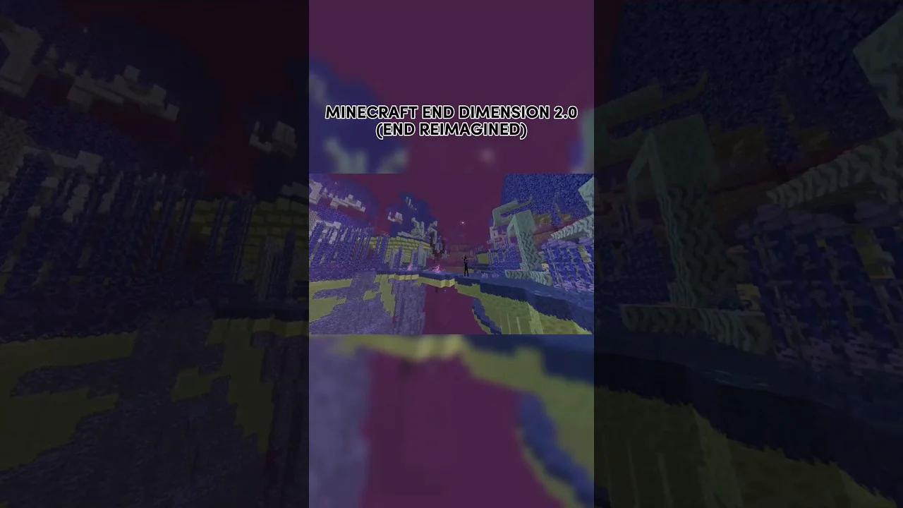 Minecraft End Dimension 2 0 Reimagined Minecraft Shorts