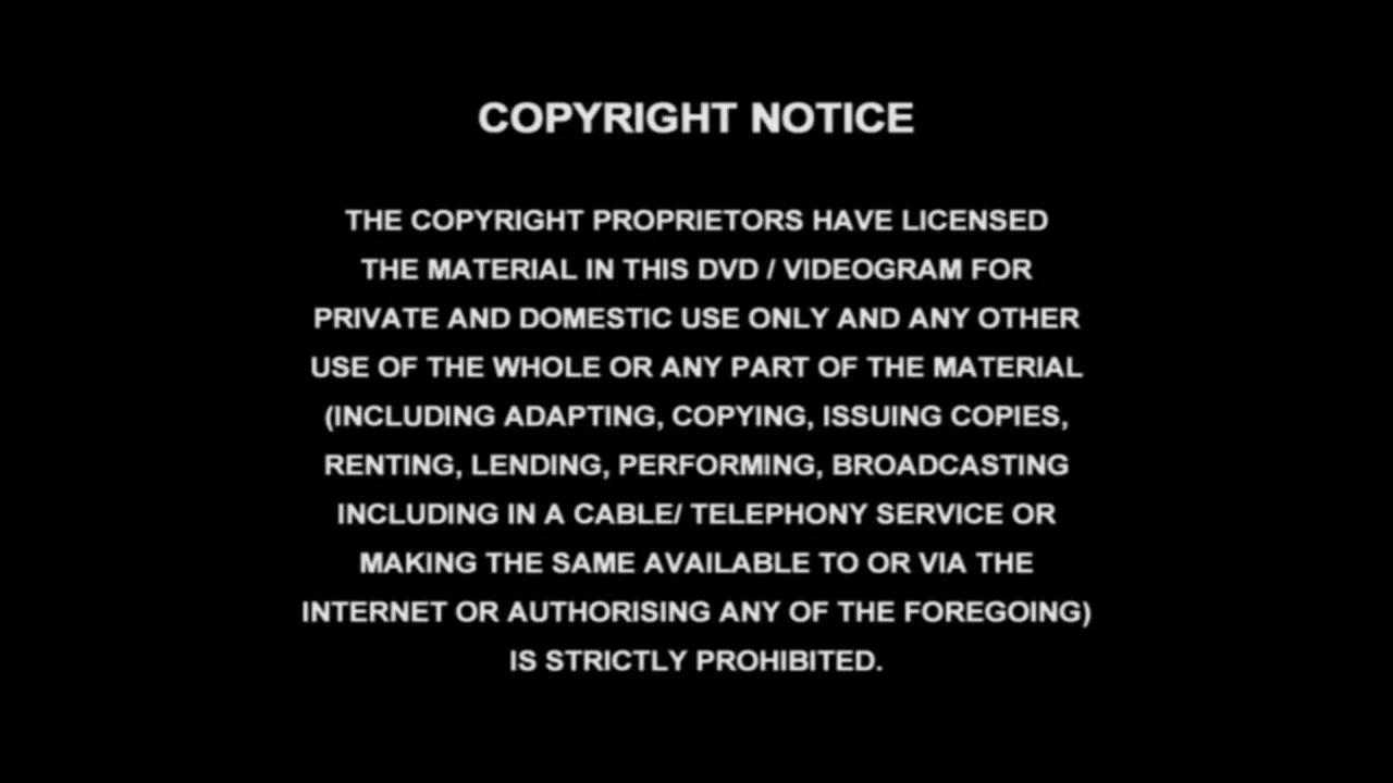 Yet Another Copyright Warning Ilc Dvd