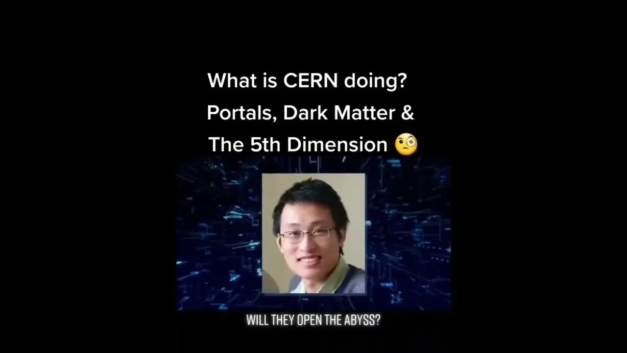 CERN is opening up a portal to another dimension TODAY