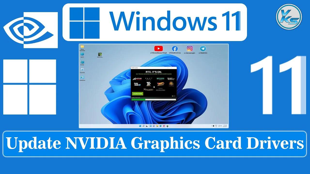 nvidia graphics card drivers windows 11