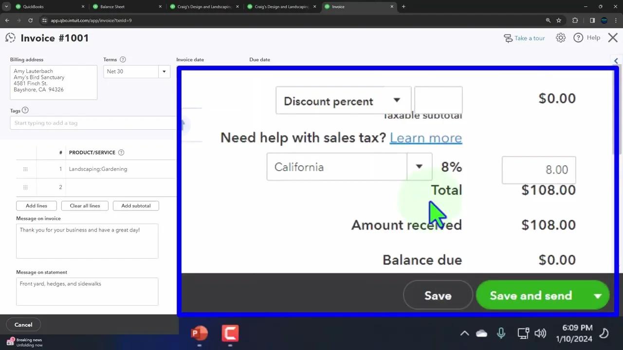 Transaction List by Date Report 4200 QuickBooks Online 2024