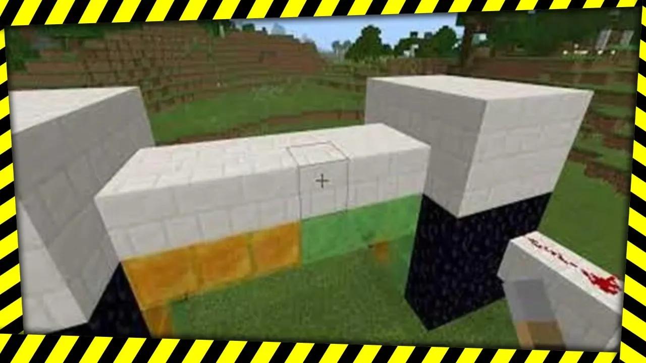 Minecraft - How to Build a Retractable Bridge