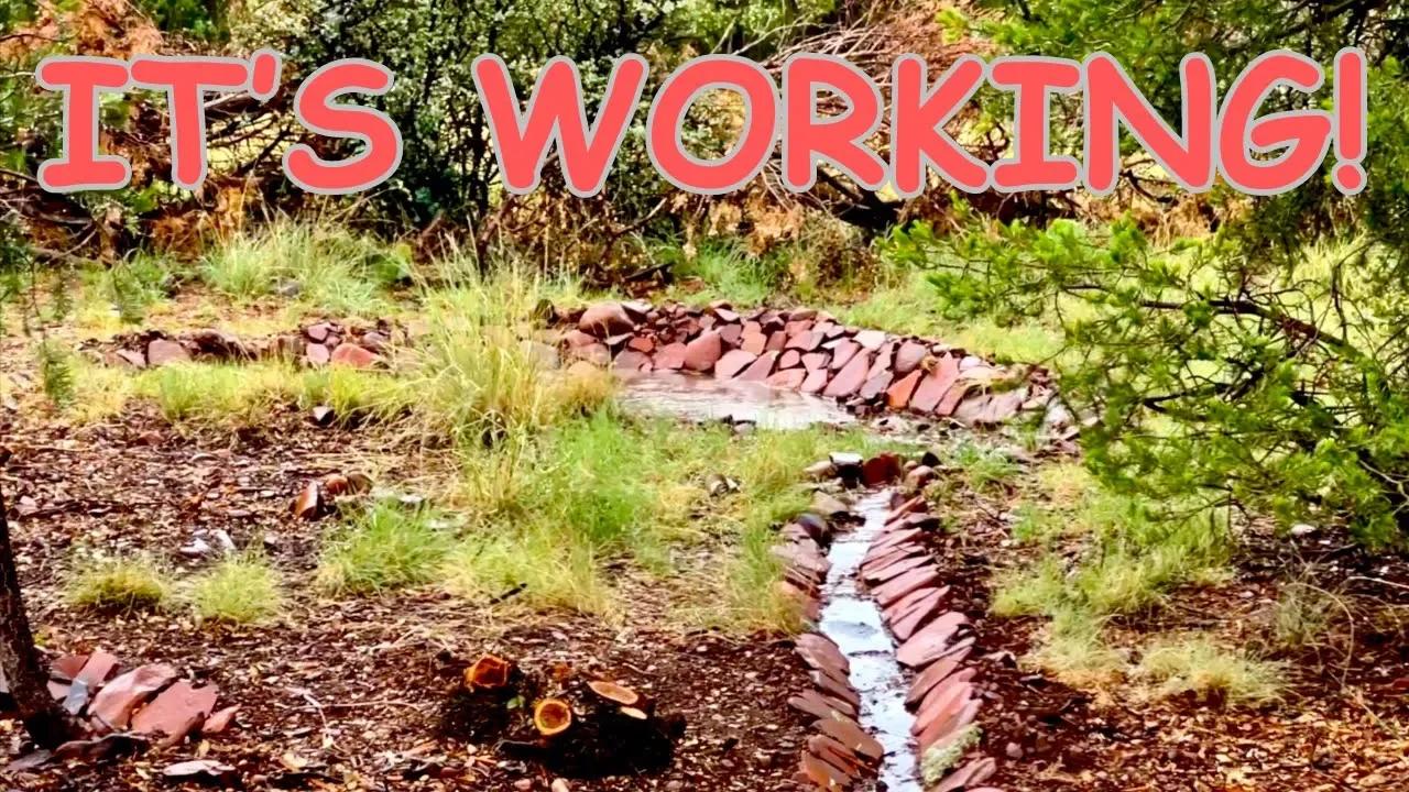 View of How We Collect Store and Use Rainwater at the Off Grid Cabin - Off Grid ...