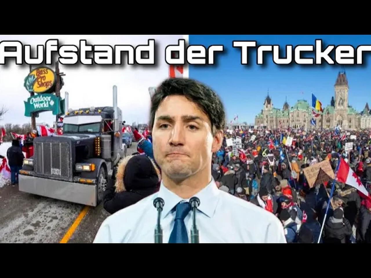 ⁣Aufstand der Trucker: Trudeaus Plan wird verhindert