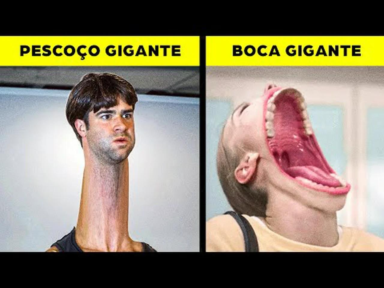 PESSOAS INCOMUNS que REALMENTE EXISTEM!