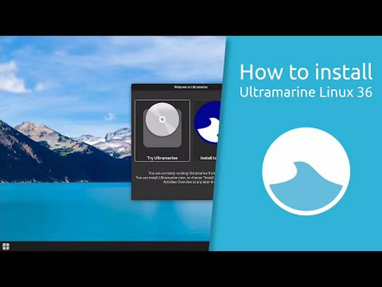 How to install Ultramarine Linux 36