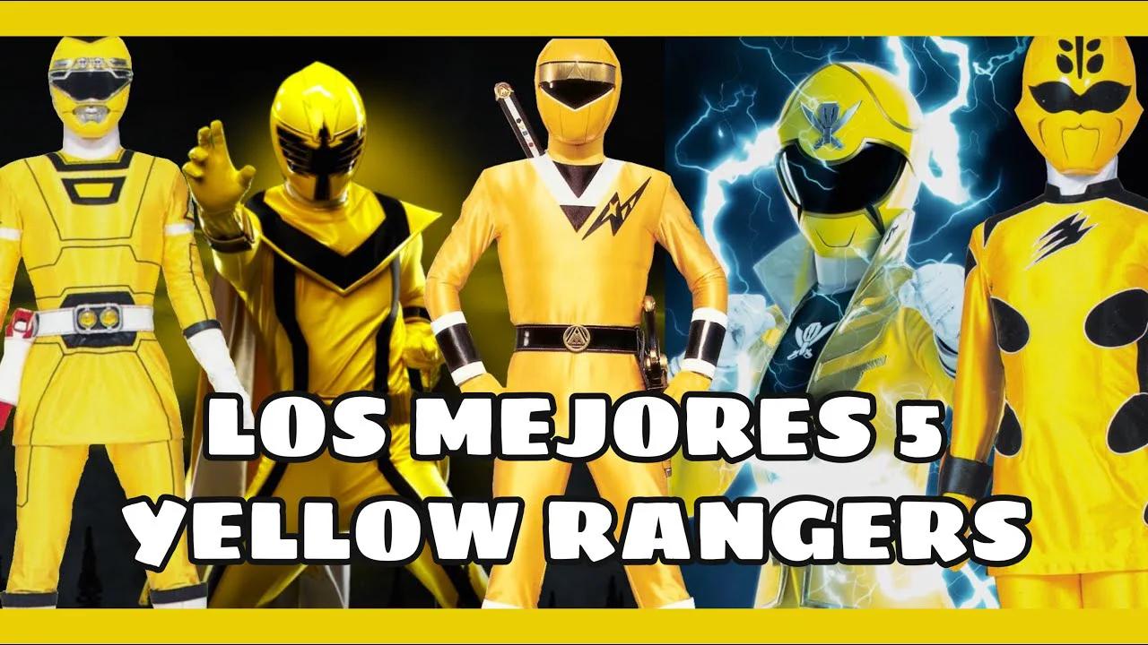 5 MEJORES POWER RANGERS AMARILLOS