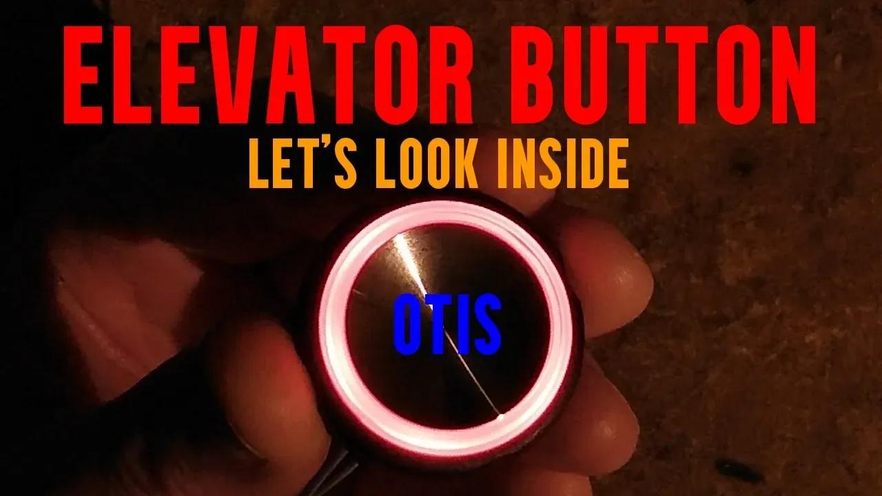 Inside An Otis Elevator Button With Schematic