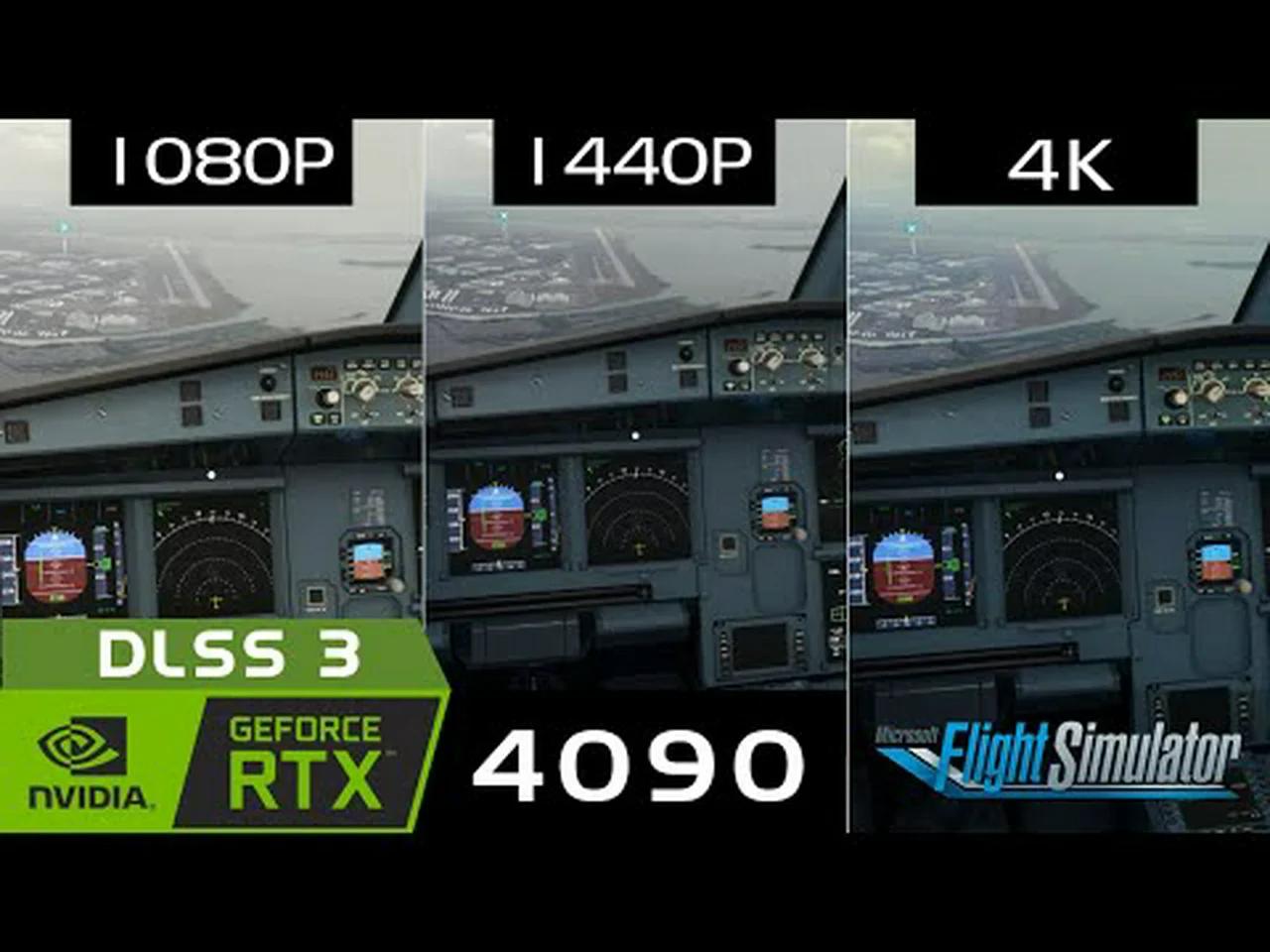Microsoft Flight Simulator Rtx 4090 7950x 4k 1440p 1080p