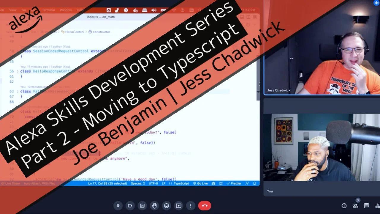 Typescript = Alexa Skills Dev Upgrade