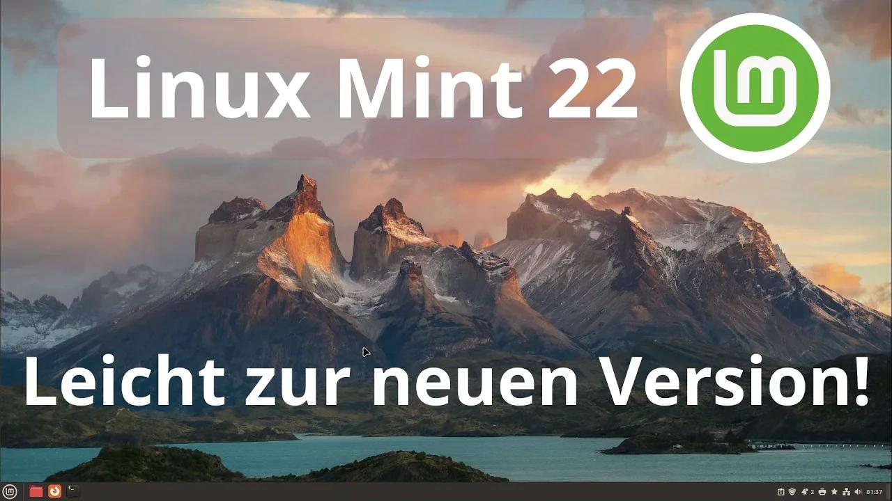 Linux Mint 22.3 auf 22 upgraden So gelingt Dir einfach das Update Tutorial Schritt für Schritt