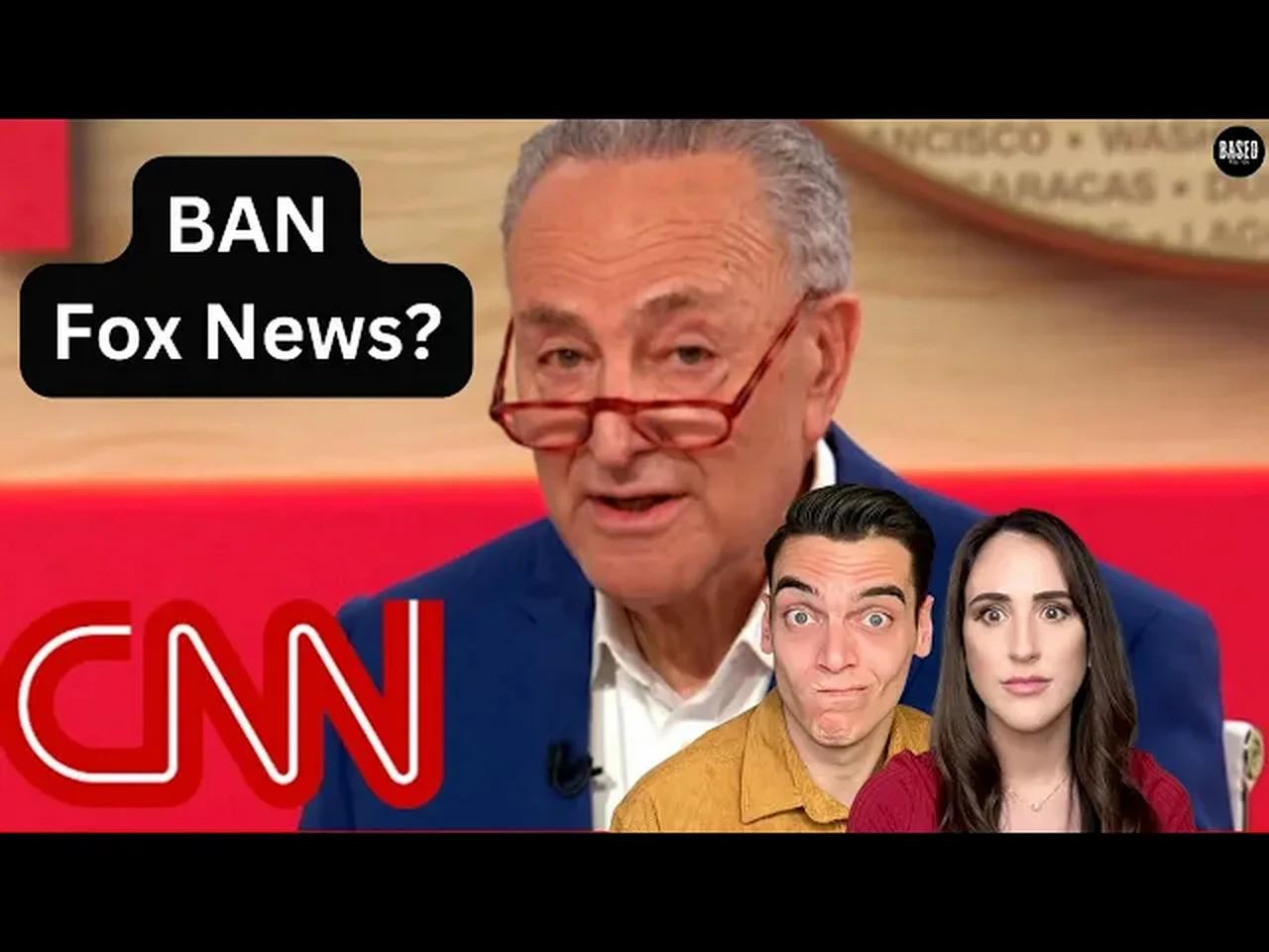 Chuck schumer calls to censor fox news reaction 