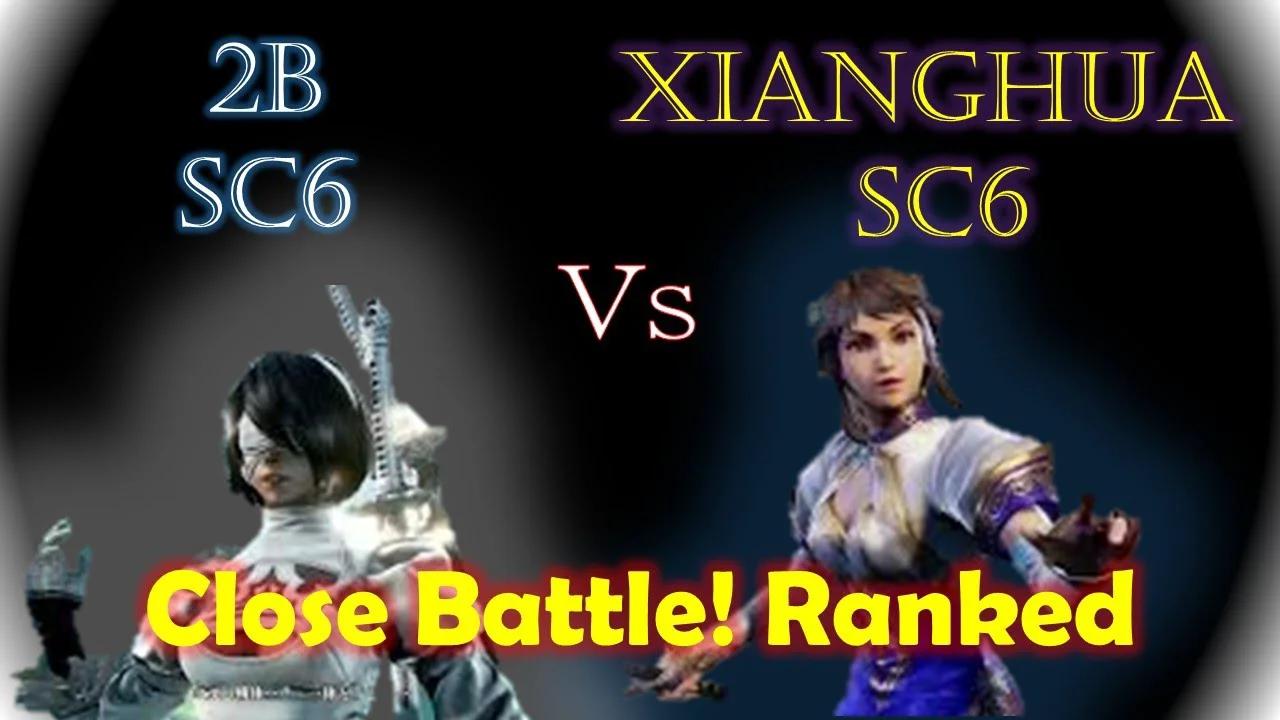 2B Vs Xianghua - Soul calibur VI close battle ranked