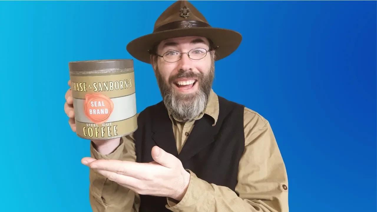 Which Coffee Brewing Method Makes the Best Camp Coffee? 1920's Chase and Sanborn Tested!