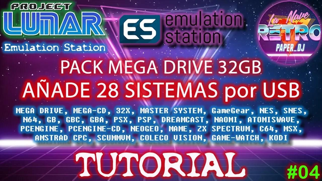 🛠 TUTO | MEGA DRIVE MINI HACK | Monta tu PACK 32Gb con 28 SISTEMAS ...