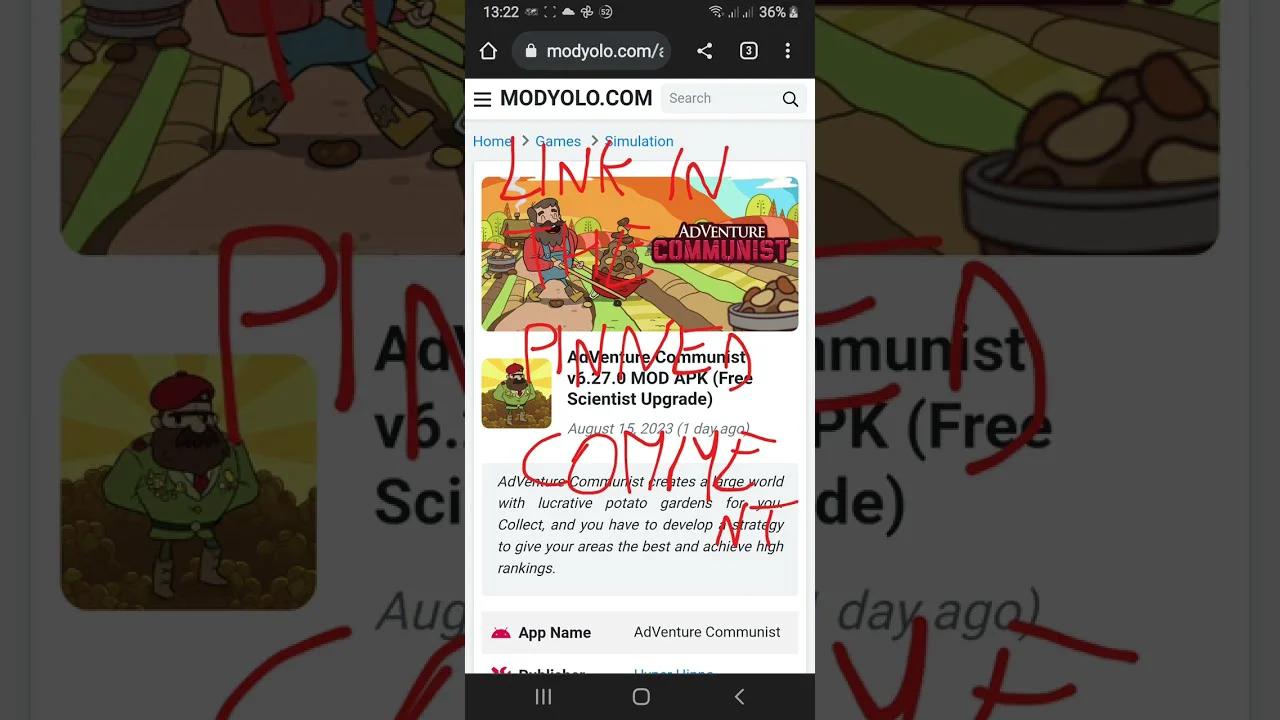 How to download Adventure Communist mod apk in 2023