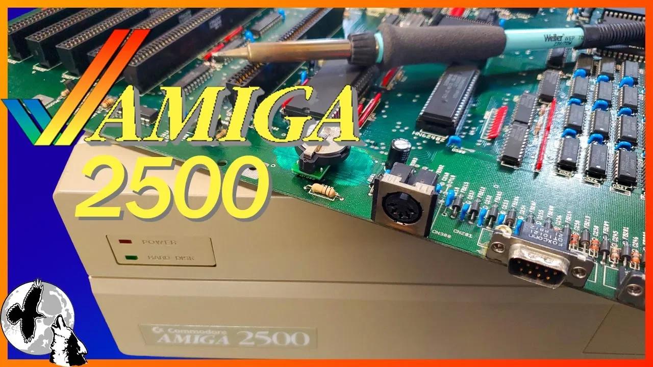 Amiga 2500 Restoration - The Motherboard and a Rabbit Hole