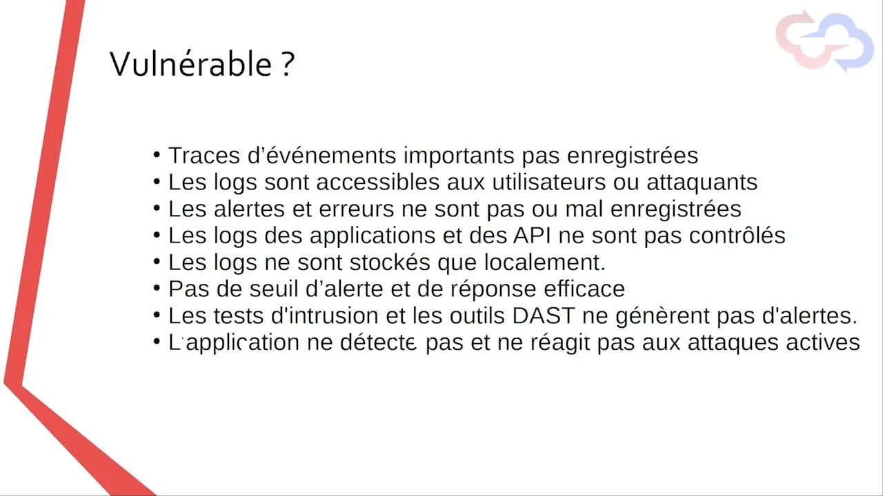 27 Insufficient Logging & Monitoring
