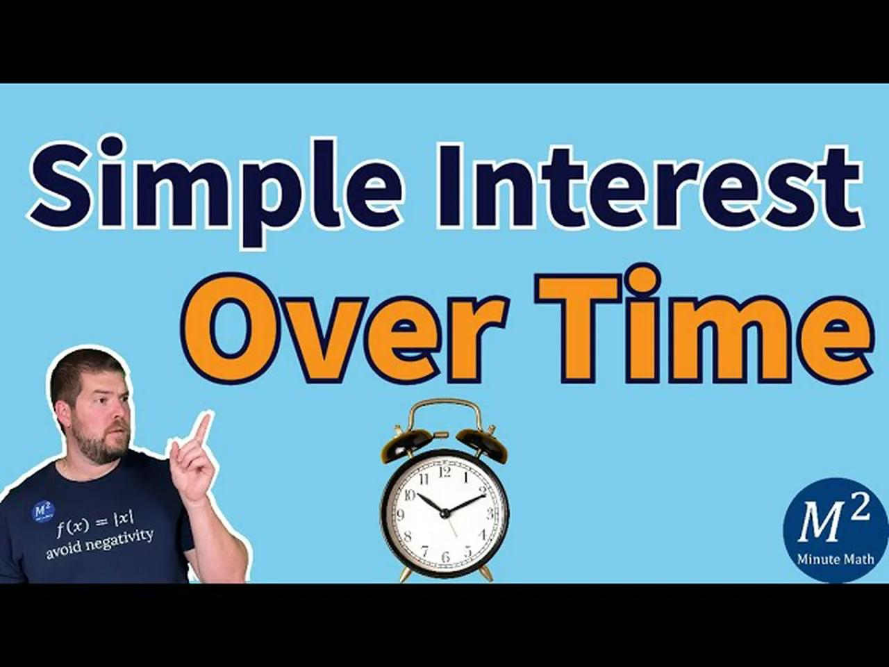 Calculate Simple Interest Over Time Explained Using Bonds Real 